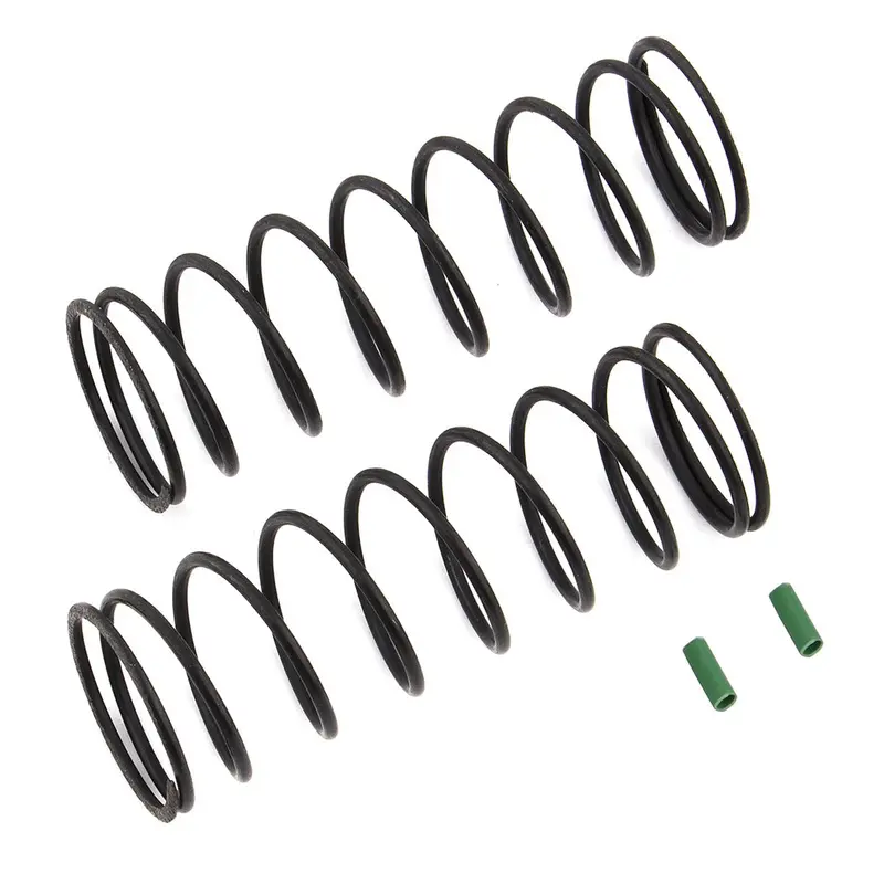 Team Associated V2 Front Springs, 70Mm, 4.9Lb Green, 81222 1