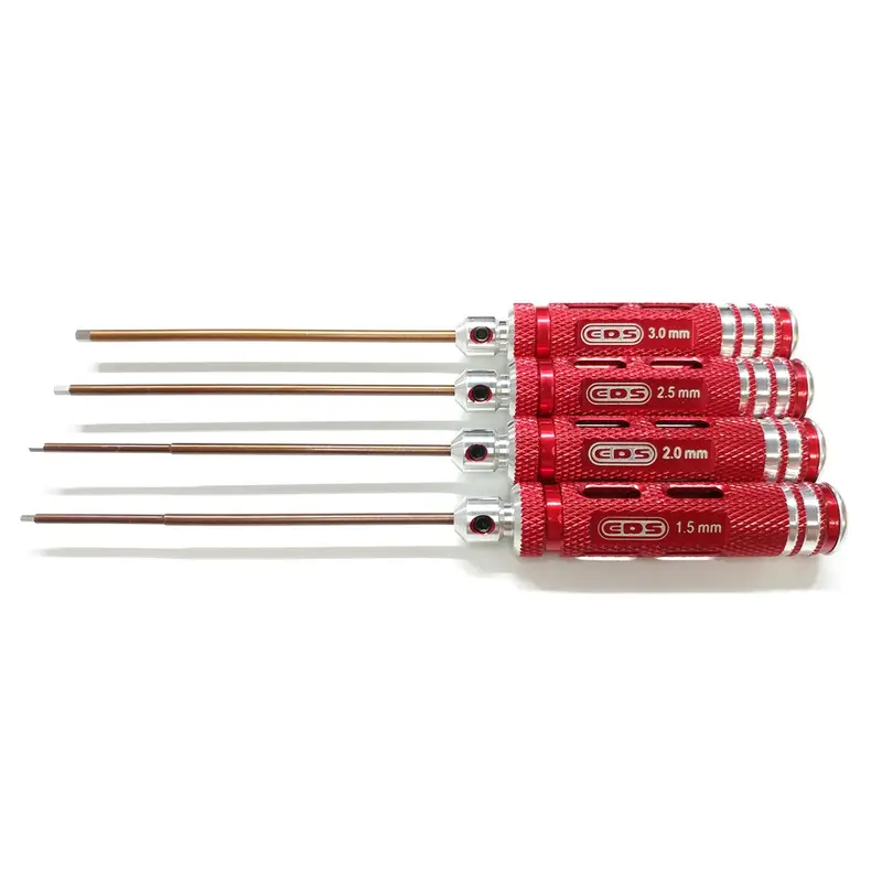 Team-Eds Tools Hex Driver Set, Lightweight, 120Mm, Eds-110991L 1