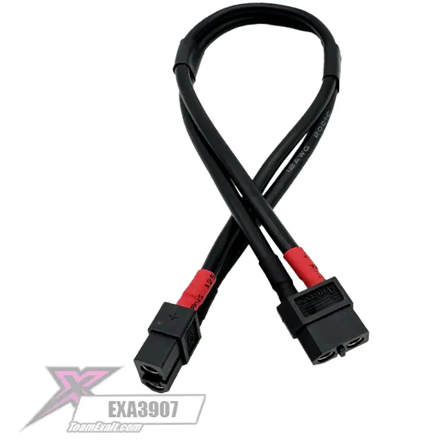 Team Exalt Female Xt60 To Female Xt60 300Mm Cable, Exa3907 1
