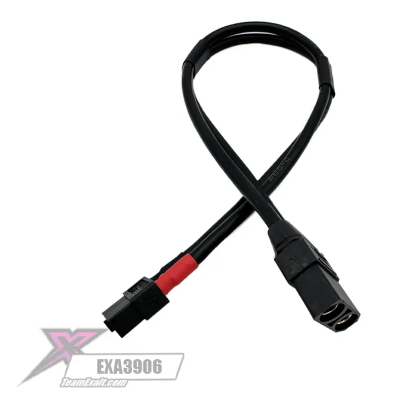 Team Exalt Female Xt60 To Female Xt90 300Mm Charger Cable, Exa3906 1