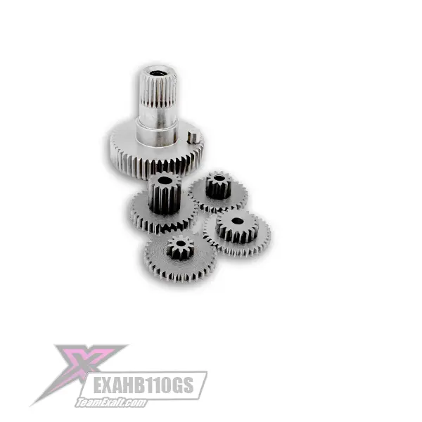 Team Exalt Hb110 Replacement Gear Set, Exahb110gs 1