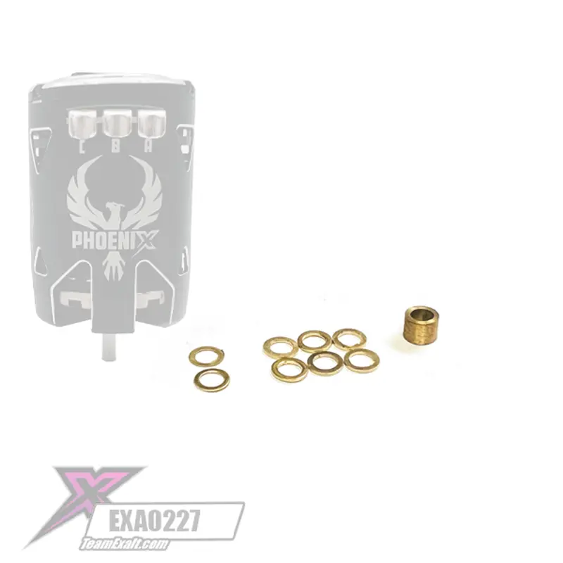 Team Exalt "Phoenix" Complete Rotor Shim Set, Exa0227 1
