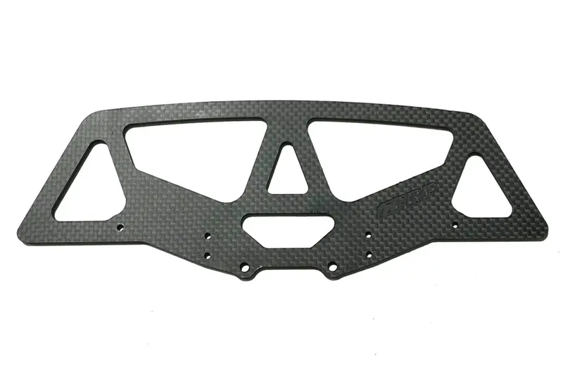 Team Gfrp Front Carbon Fiber Latemodel Bumper Gfr-1268 1
