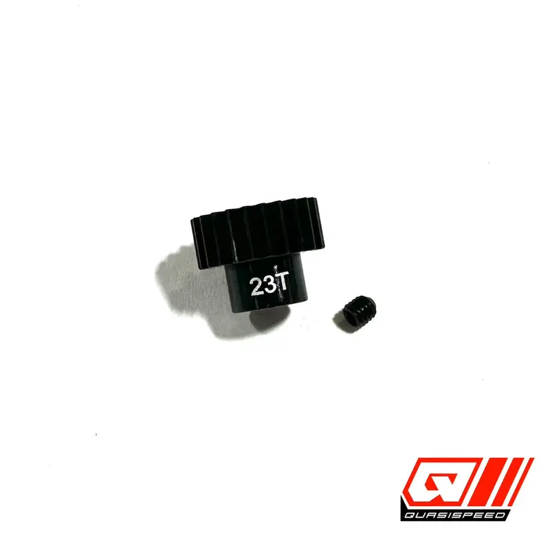 Team Gfrp/Quasispeed Aluminum Pinion Gears (1/8 In Shaft) 48P For Dirt Oval Cars 4