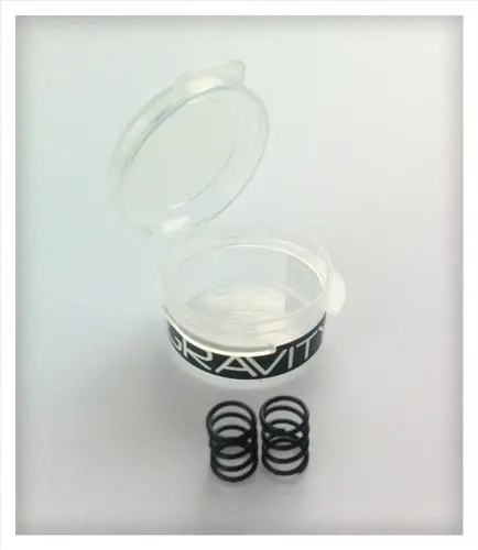 Team Gravity Rc 1/12 Scale Spring Set, Black, Gravity Rc, Grc367 1
