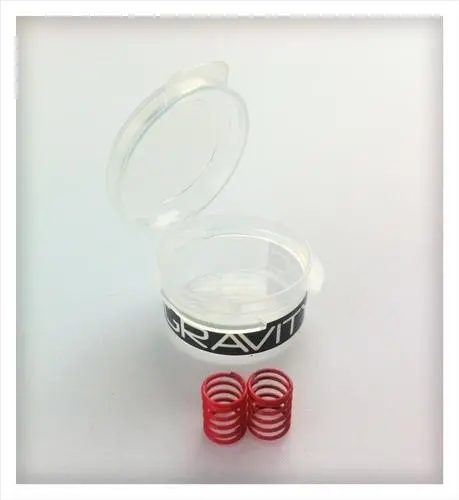 Team Gravity Rc 1/12 Scale Spring Set, Red, Gravity Rc, Grc366 1