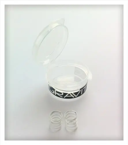 Team Gravity Rc 1/12 Scale Spring Set, White, Gravity Rc, Grc365 1