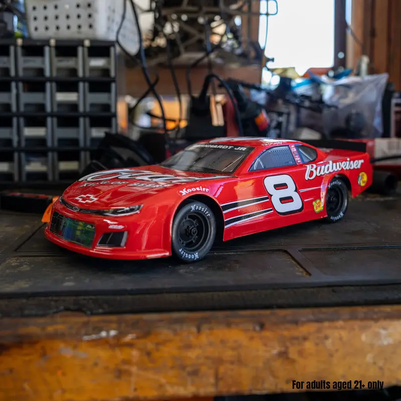Team Losi 1/12 Asphalt Late Model Rc Race Car Dale Earnhardt Jr. No. 8 2025 Budweiser Chevrolet Zl1 2S Awd On-Road, Los-3104T2 1