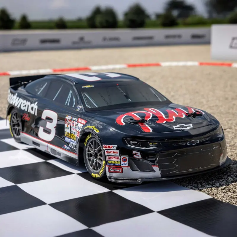 Team Losi 1/12 Losi Nascar No. 3 Gm Goodwrench (Battery & Charger Included), Losf1122503 1