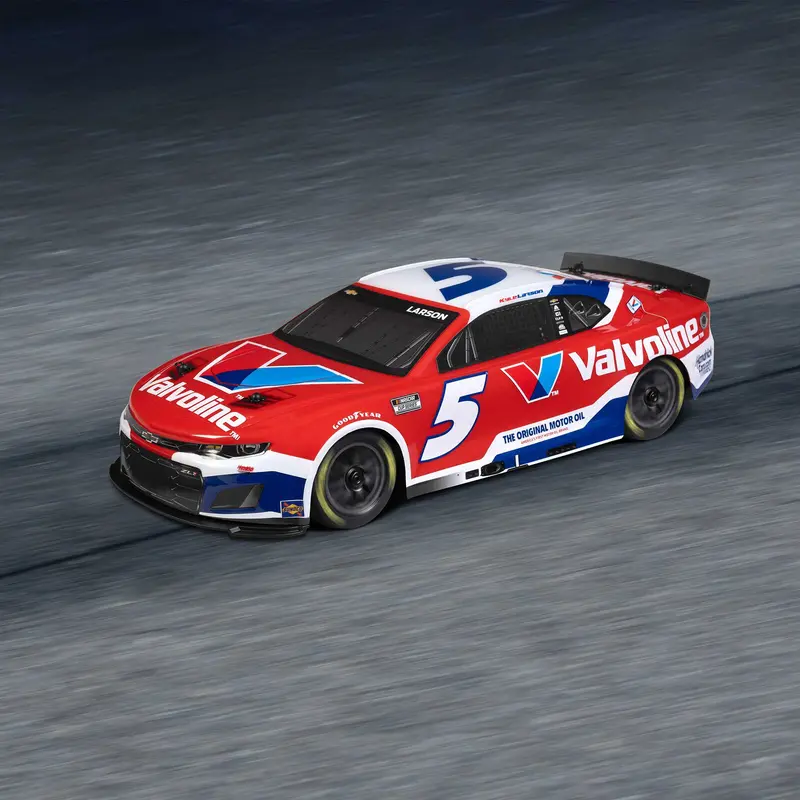 Team Losi 1/12 Nascar #5 Valvoline 2025 Chevrolet Camaro Zl1 2S Awd Rtr On-Road Car - Kyle Larson, Los1122505 1