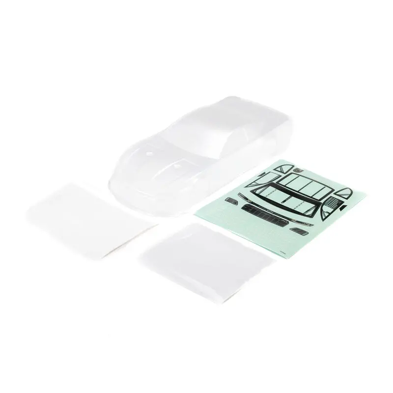Team Losi Chevy Asphalt Late Model Clear Body: Grom Asphalt Latemodel, Los-3778 1