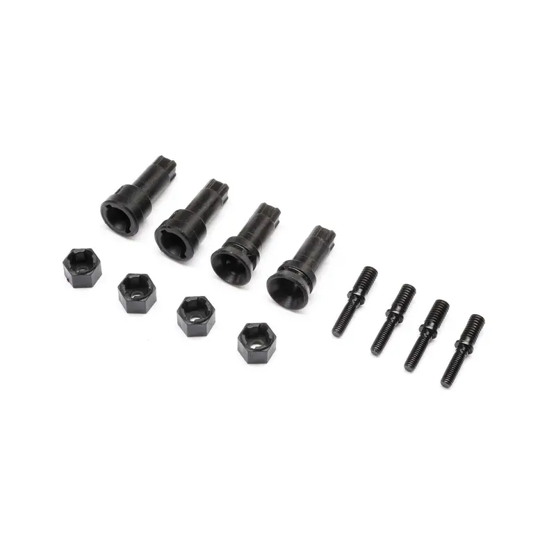 Team Losi Wheel Axle & Hex Set: Nascar, Los-1935 1