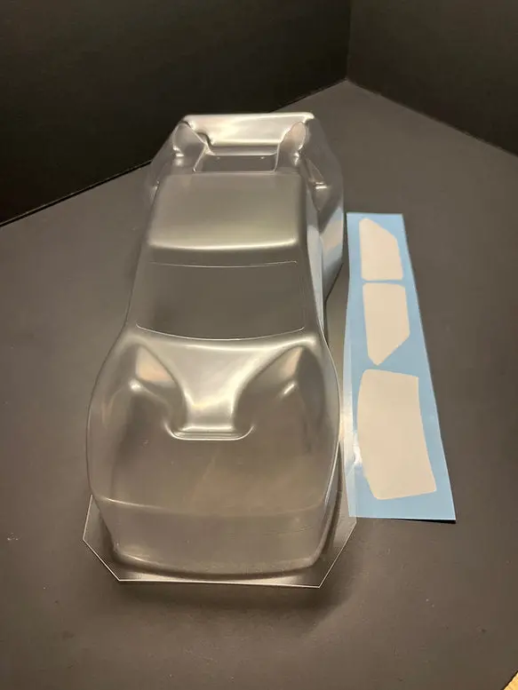 Team Losi Xxt A-8016 1/10 Truck Body - Vintage Team Losi Xxt Aftermarket Body Set, Bkr0153 1