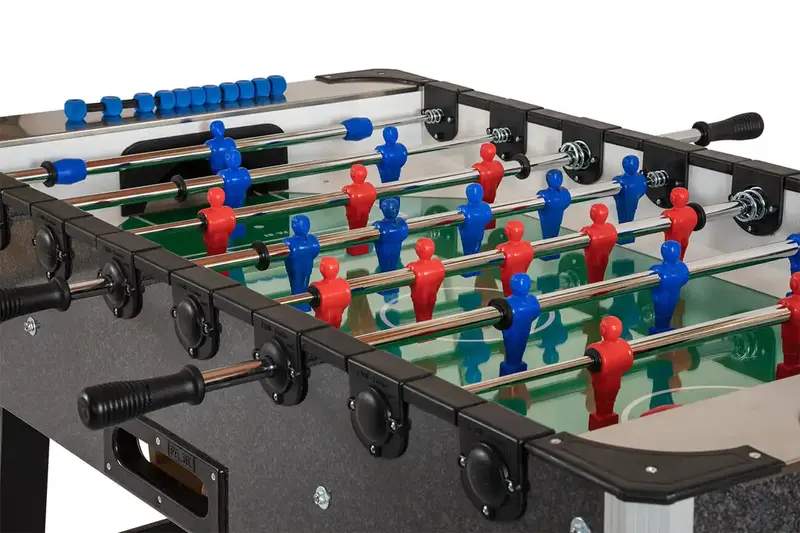 Telescopic Rod For Fabi Foosball - 3 Blue Players 1