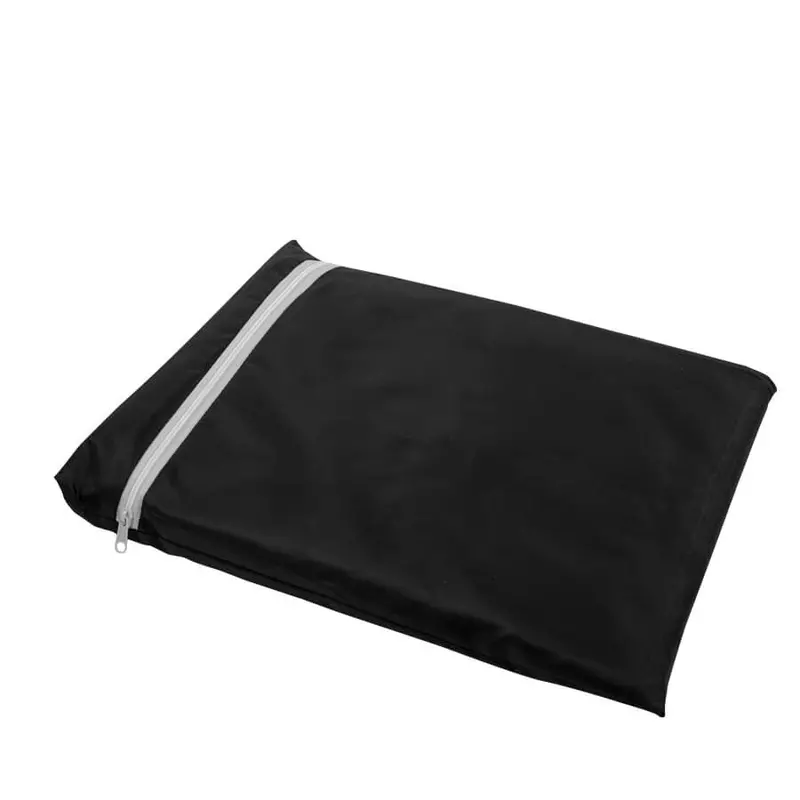 Tennis Table Cover "Spin In" & "Spin Out" Black 1