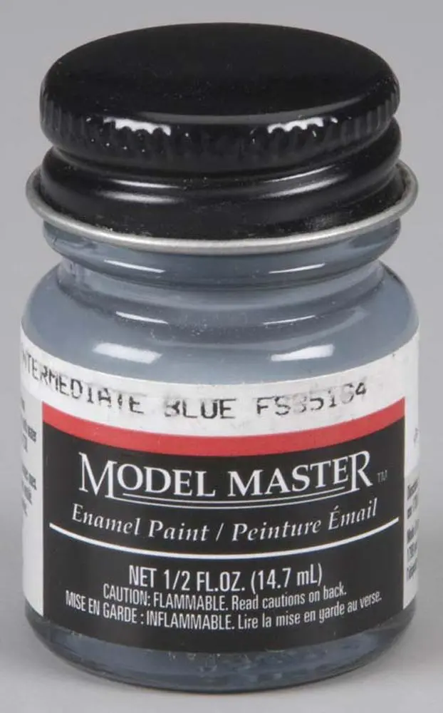 Testors 1720 Model Master Intermediate Blue 35044 1/2 Oz, 1720 1