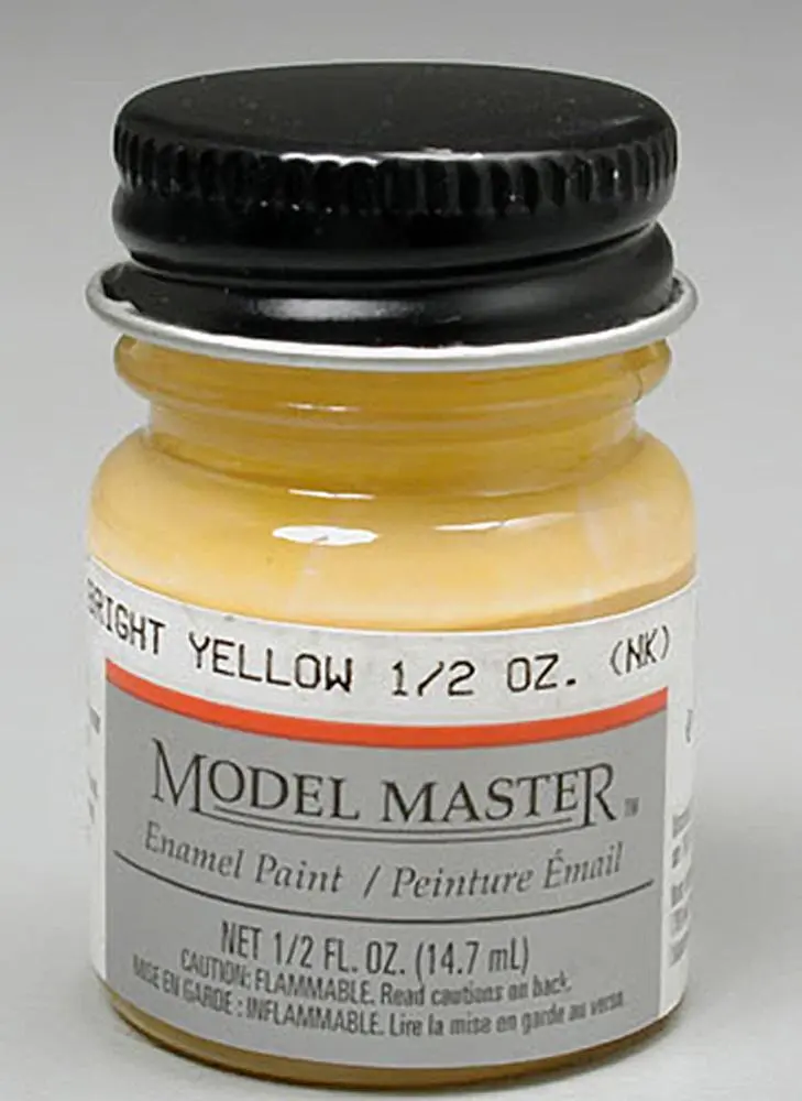 Testors 2717 Model Master Bright Yellow 1/2 Oz, 2717 1