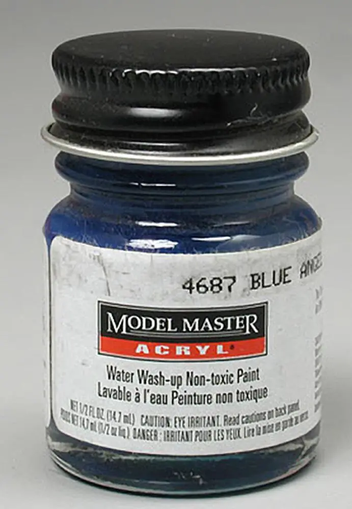 Testors 4687 Model Master Blue Angels Blue Fs15050 1/2 Oz, 4687 1