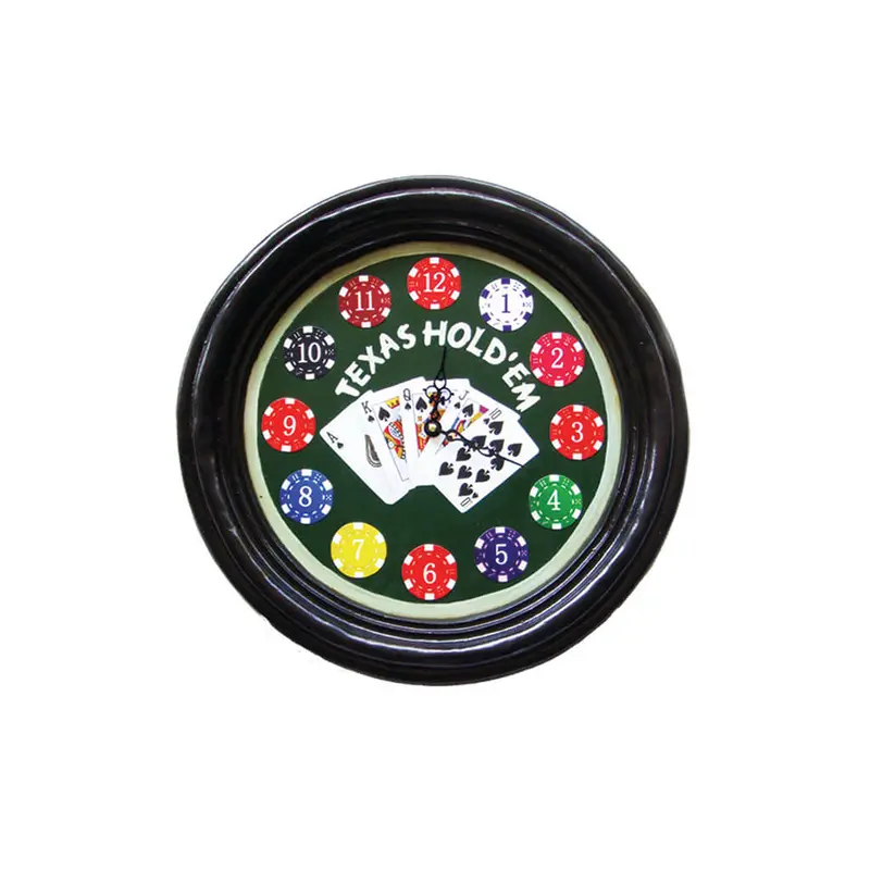 Texas Hold'em Clock 1