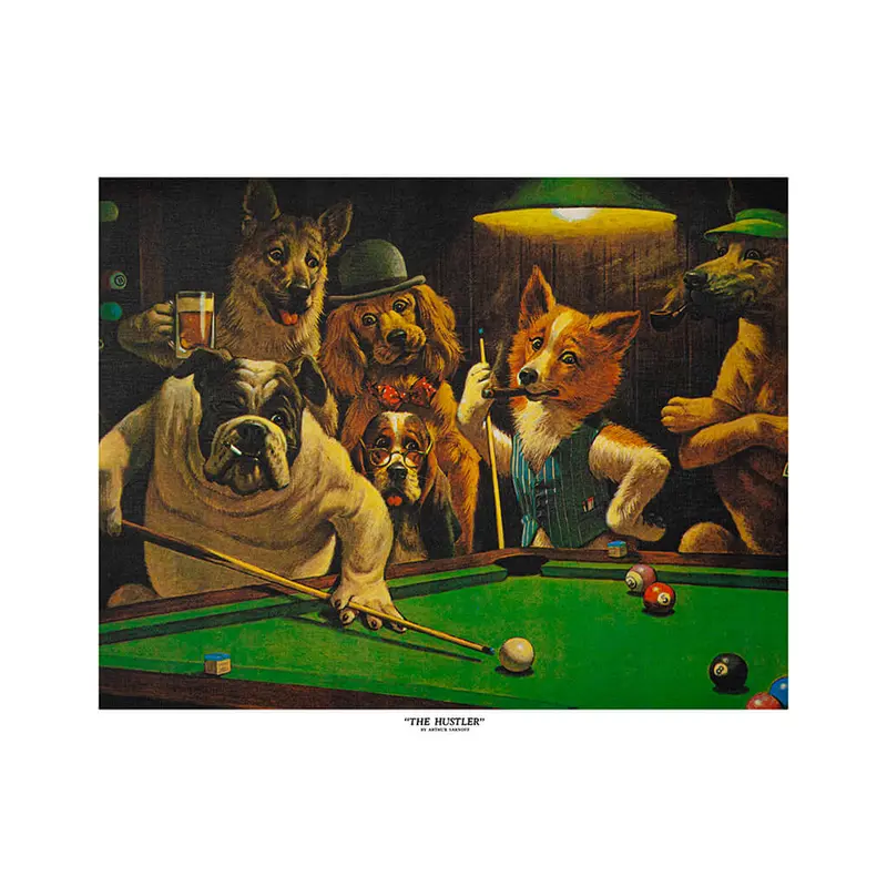 The Hustler 16"X20" Poster 1