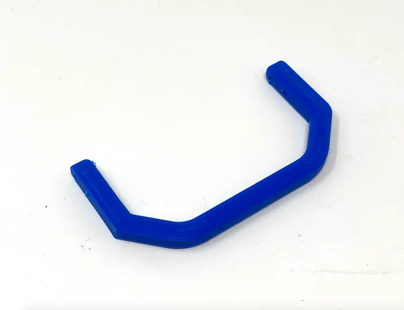 The Original Flex 1/10 Scale Sprint Car Custom Works Extended Front Bumper, Brp-C3001