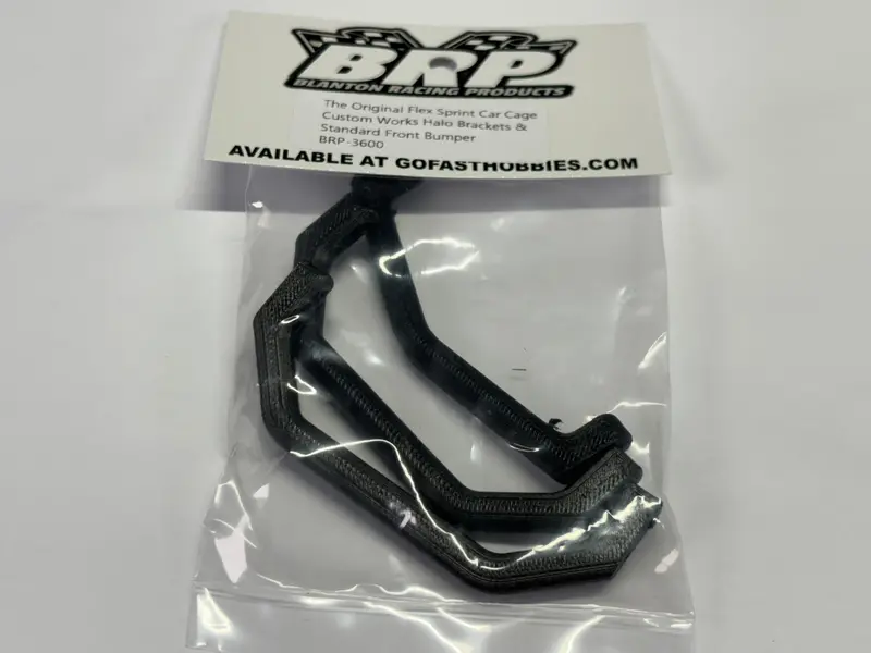 The Original Flex Sprint Car Cage - Custom Works Halo Brackets And Standard Front Bumper, Brp-3600 1