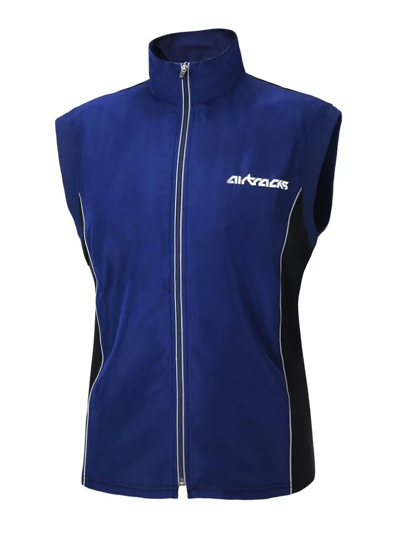 Thermo Fahrradweste - Laufweste Pro Navy 1
