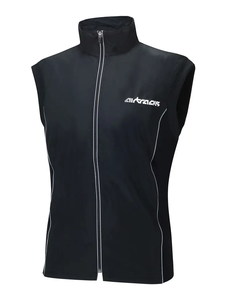 Thermo Fahrradweste / Laufweste Pro Schwarz Setprodukt 1