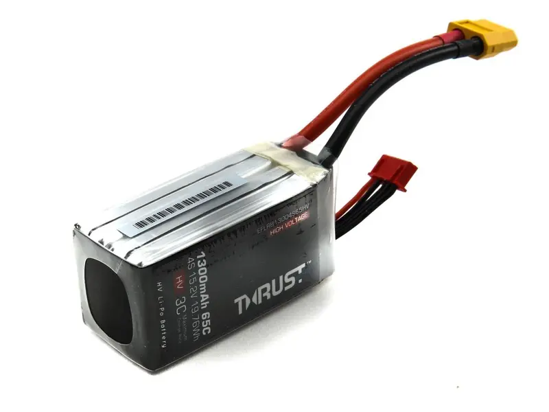 Thrust Fpv 1300Mah 4S 65C Hv Lipo Battery 1