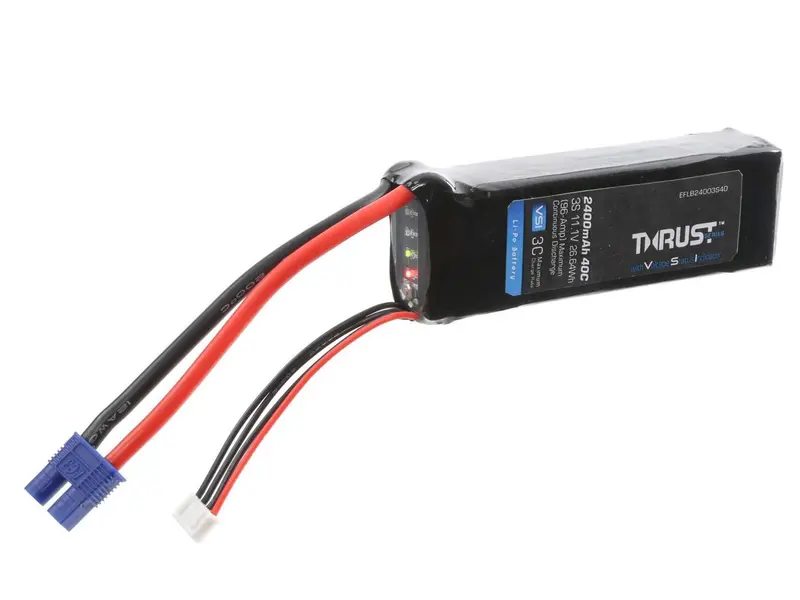 Thrust Vsi 11.1V 2400Mah 3S 40C Lipo Battery 1