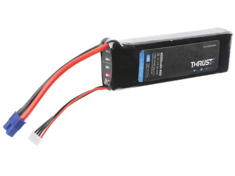 Thrust Vsi 11.1V 4000Mah 3S 40C Lipo Battery 1