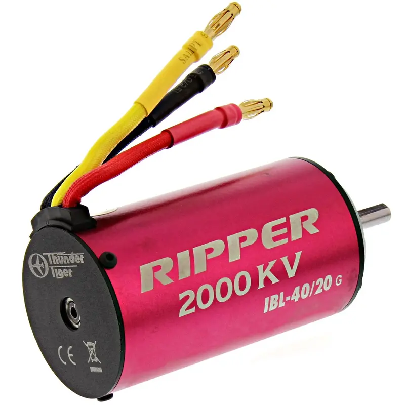 Thunder Tiger 1/8 K-Rock Mt4 G5 Ace Ripper 2000Kv Brushless Motor 1
