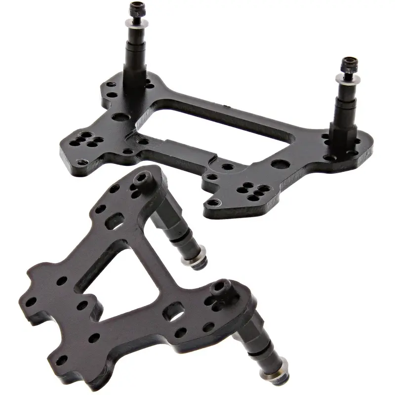 Thunder Tiger 1/8 K-Rock Mt4 G5 Aluminum Shock Towers & Stand-Offs 1
