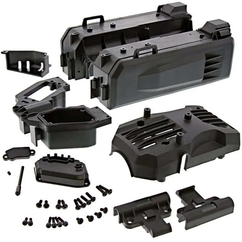 Thunder Tiger 1/8 K-Rock Mt4 G5 Battery & Receiver Box, Servo Tray, Esc Cover 1