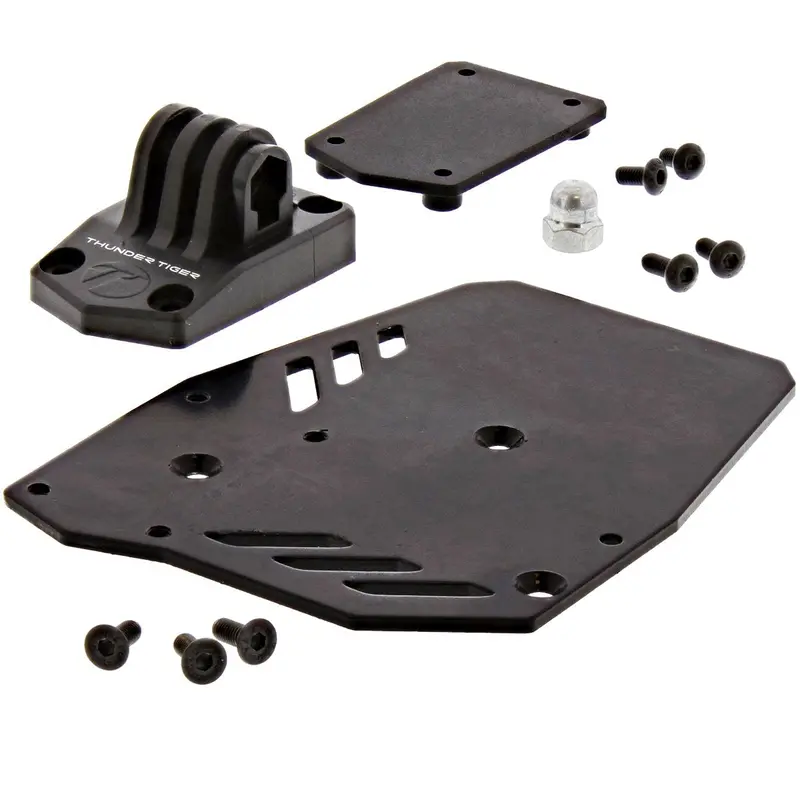 Thunder Tiger 1/8 K-Rock Mt4 G5 Sound Box Plate & Gopro Mount 1