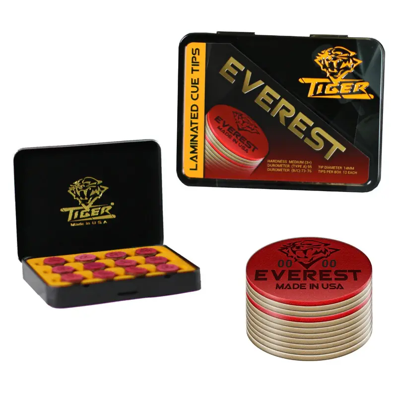Tiger Everest Laminated Cue Tip - Medium 1