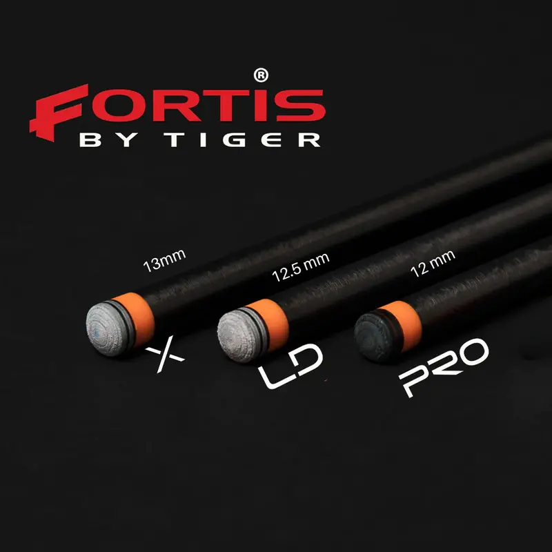 Tiger Fortis Pro Carbon Fiber Shaft 12.5Mm Uni-Loc Black 1