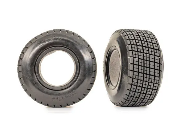 Tires, Hoosier® (Dual Profile 4.3X1.7- 2.2/3.0") (2)/ Foam Inserts (2), Tra-10470X 1