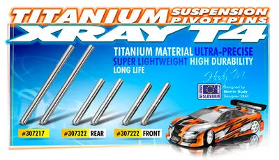 Titan Front Arm Pivot Pin (2) 1
