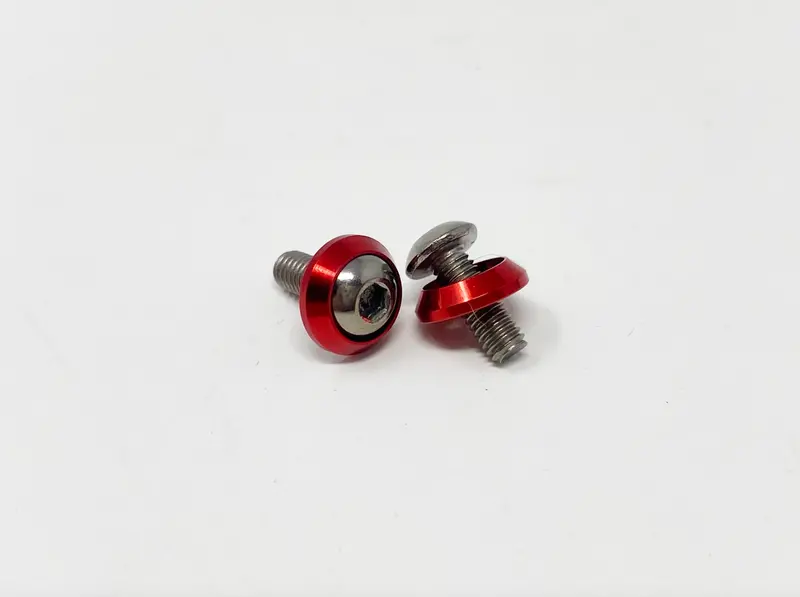 Titanium 3Mm Motor Screws (2) With Washers (2)