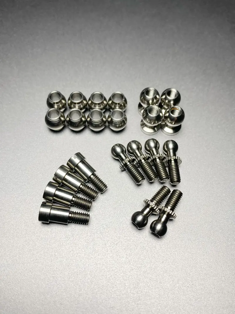 Titanium Hardware Set For Works 91/92 Yokomo Dogfighter 1