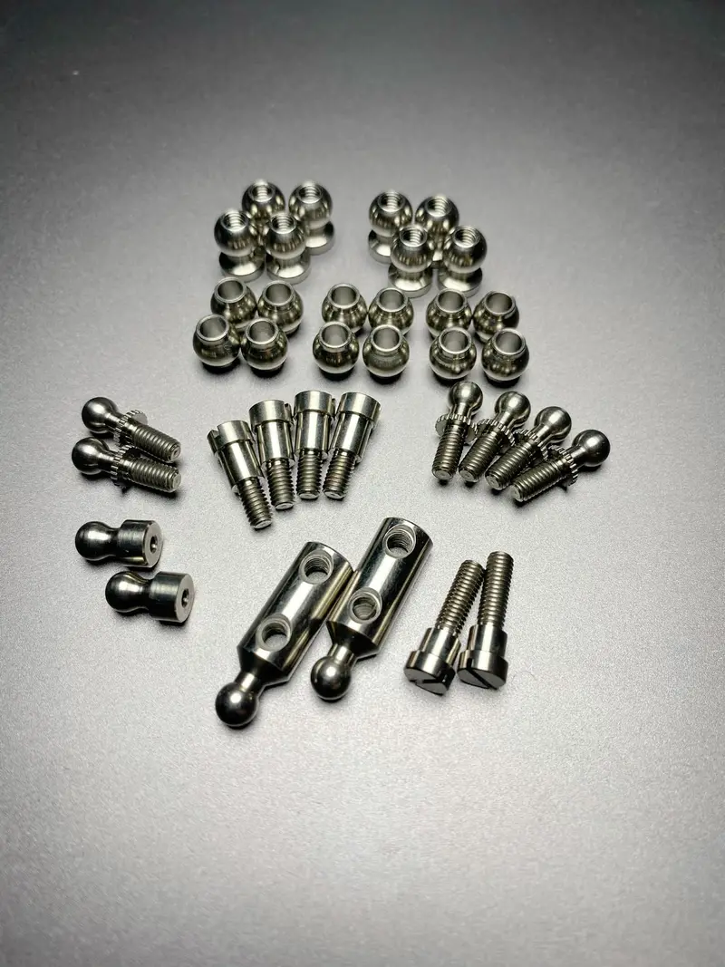 Titanium Hardware Set For Works 93 Yokomo Dogfighter Fz-050.93 1