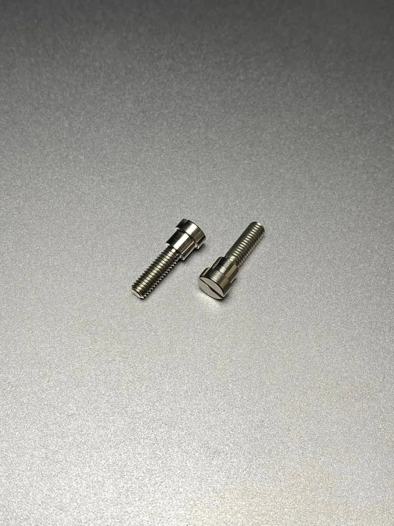 Titanium Step Pin On Steering Linkage Yokomo Dogfighter 93 Originally But Also For Zc-213, Fz-0507 1