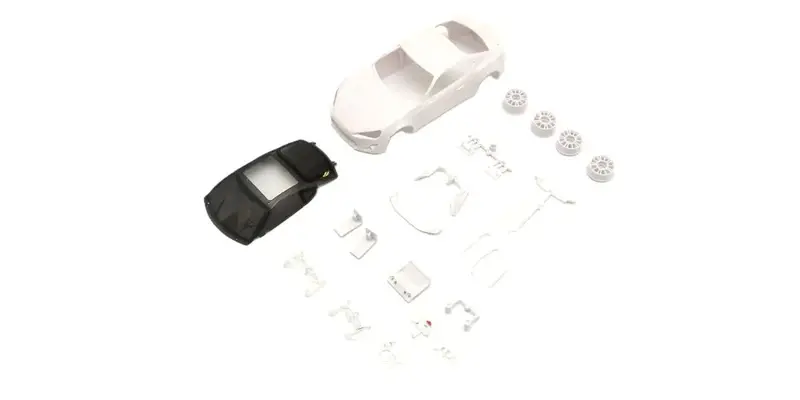 Toyota 86 White Body Set (W/Rims) Mzn231 1