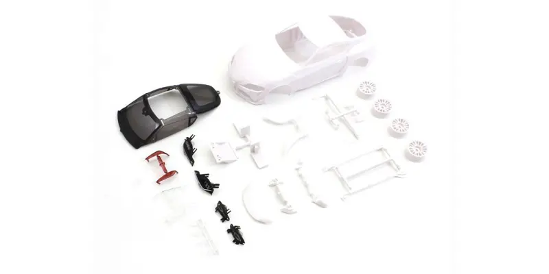 Toyota Gr Supra Trd White Bodyset W/Wheel Mzn207 1