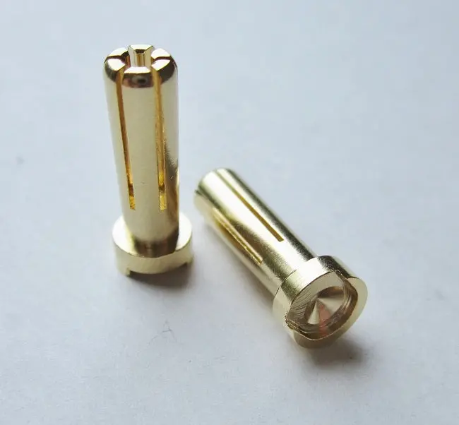 Tq 5Mm Bullet Connector (Low Profile Top) (2), Tq-2507 1