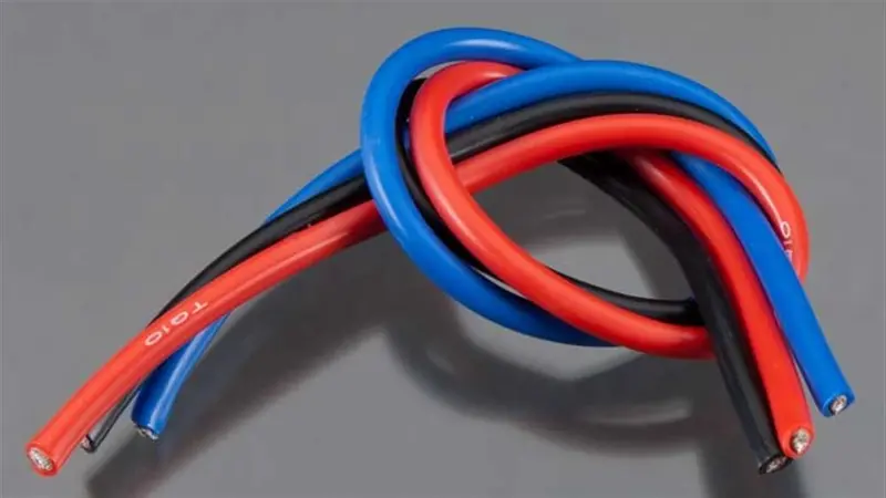 Tq Wire Products 10 Gauge Super Flexible Wire, 1' Ea, Black/Red/Blue, 1103 1