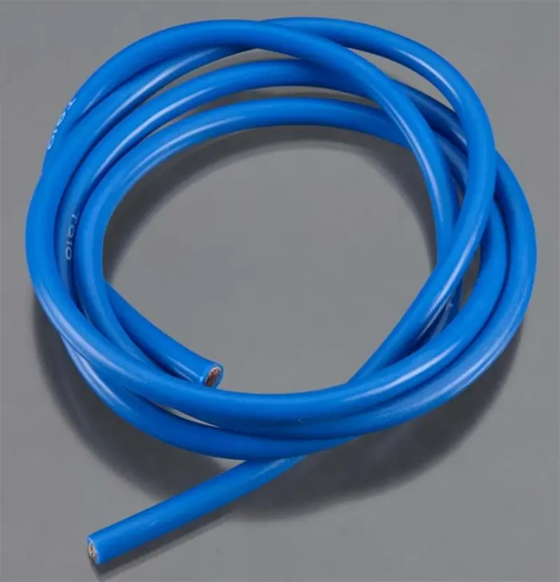 Tq Wire Products 10 Gauge Super Flexible Wire, 3', Blue, 1132 1