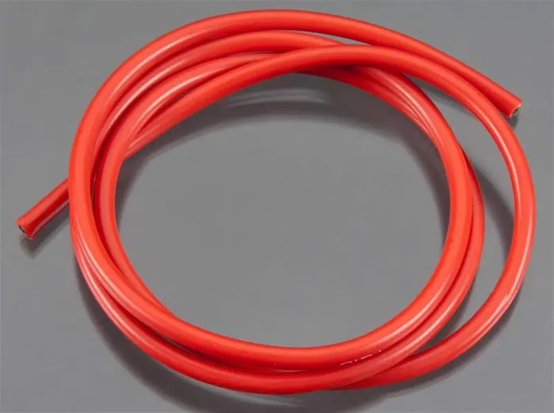 Tq Wire Products 10 Gauge Super Flexible Wire, 3', Red, 1134 1