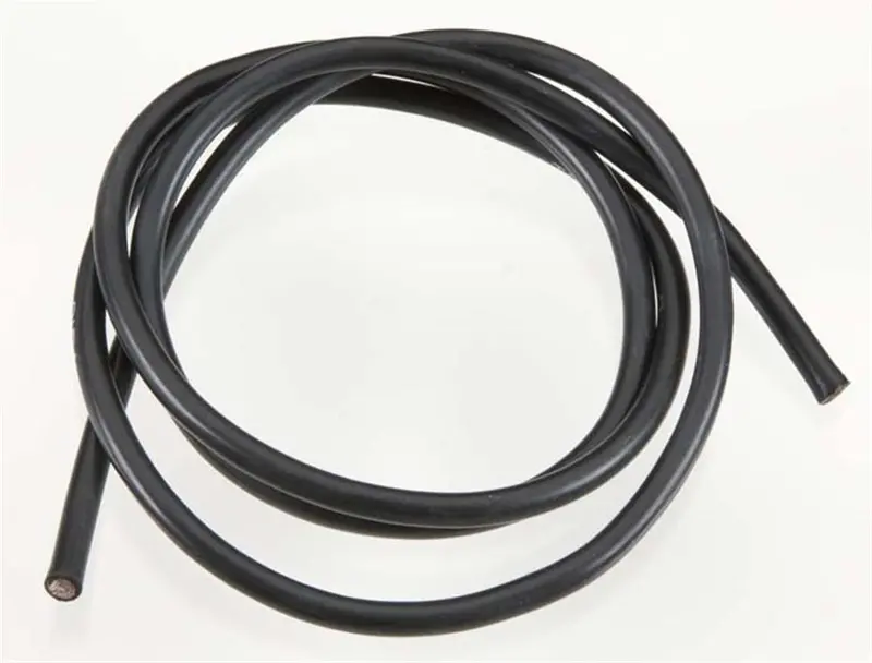 Tq Wire Products 10 Gauge Wire, 3' Black, 1131 1